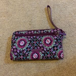 Vera Bradley RFID Front Zip Wallet